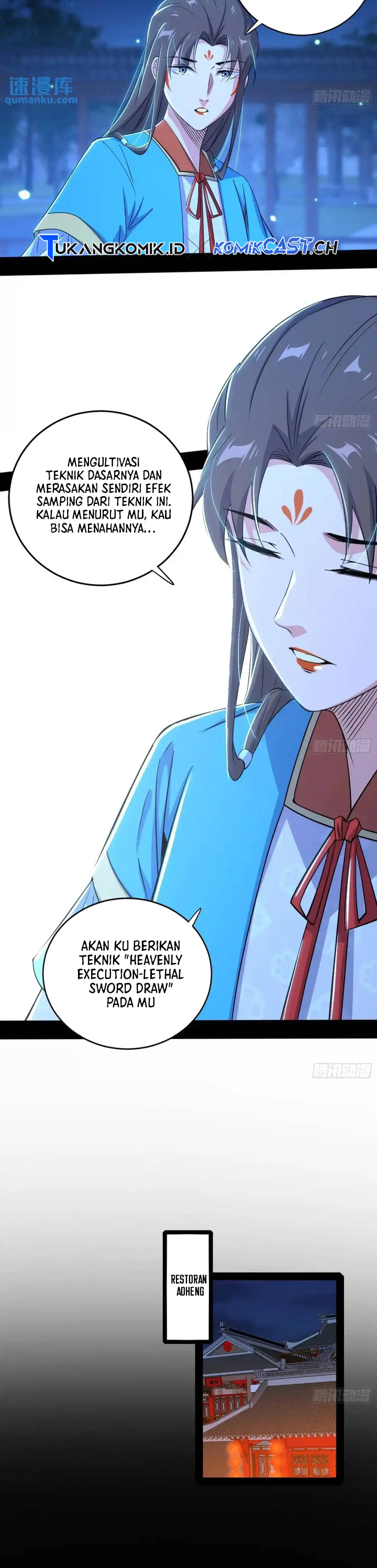 I’m An Evil God Chapter 423 Bahasa Indonesia